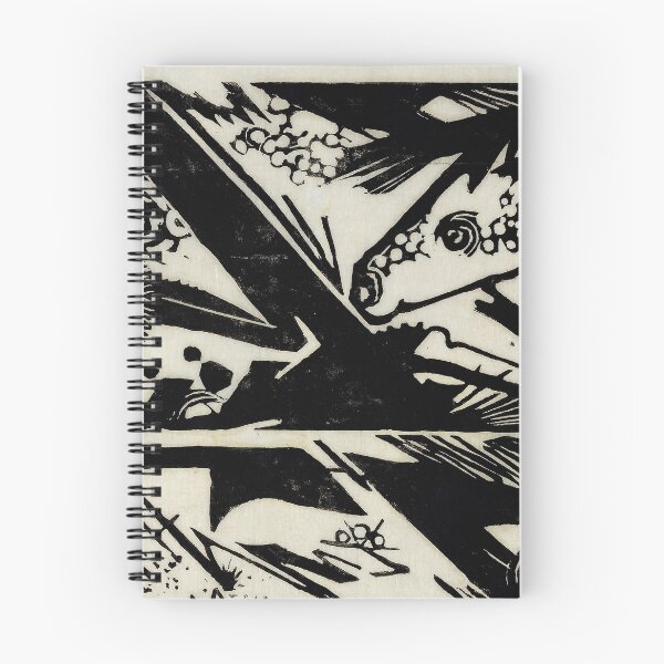 Artikelvorschau, Franz Marc Kunstdrucke Pferd und Igel Franz Marc entworfen und verkauft von TeeARTHY.