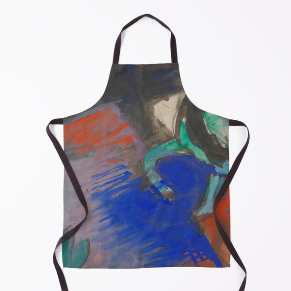 Item preview, Franz Marc Art Prints Green Horse in Landscape Franz Marc  designed and sold by TeeARTHY.