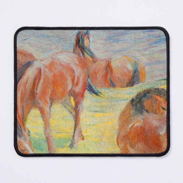 Item preview, Franz Marc Art Prints  Grazing Horses I  Franz Marc  designed and sold by TeeARTHY.