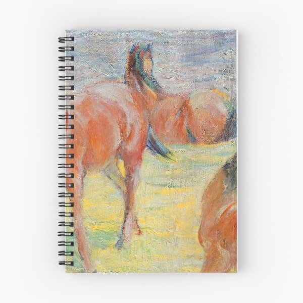 Item preview, Franz Marc Art Prints  Grazing Horses I  Franz Marc  designed and sold by TeeARTHY.