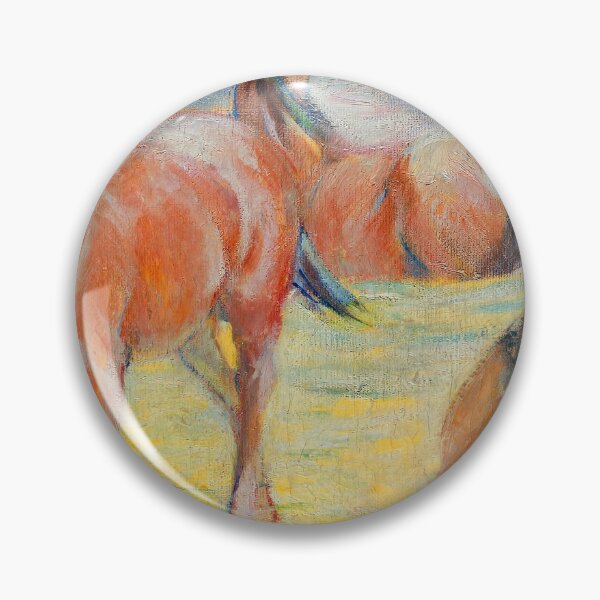 Item preview, Franz Marc Art Prints  Grazing Horses I  Franz Marc  designed and sold by TeeARTHY.