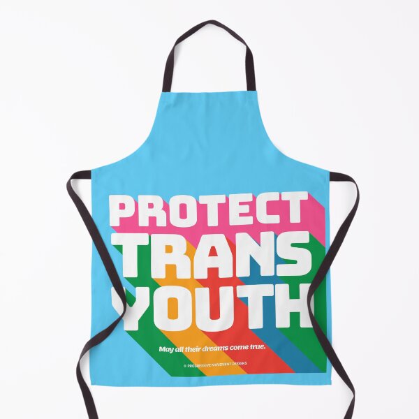 Item preview, PMD00343 Progressive Movement Designs Protect Trans Youth Kids anti bullying message for LGBTQ progressives or ally designed and sold by ProgressiveLeft.