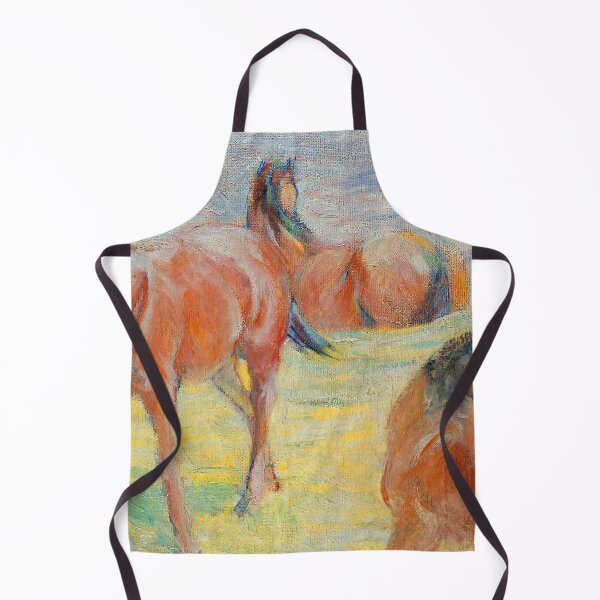 Item preview, Franz Marc Art Prints  Grazing Horses I  Franz Marc  designed and sold by TeeARTHY.