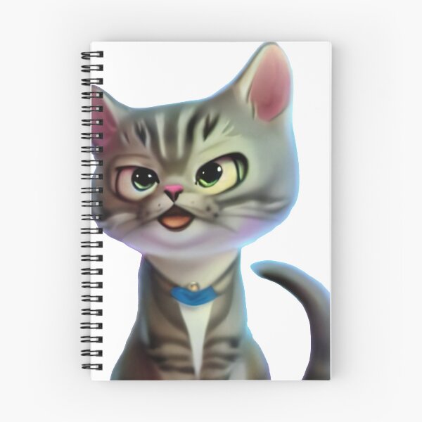 Item preview, Cute Cartoon Cat Kitty #6 designed and sold by JuluCards.
