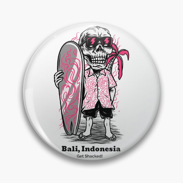 Item preview, Bali Indonesia - Get Shacked! designed and sold by OlevenTees.