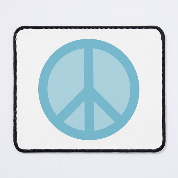 Item preview, Blue Peace Sign designed and sold by helenmaria-.