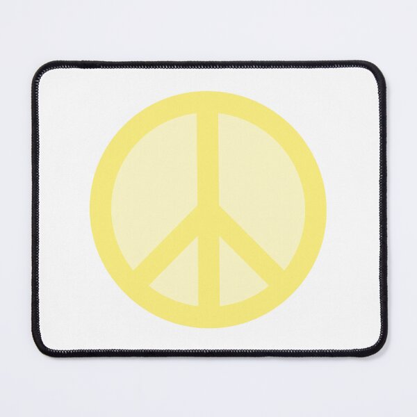 Item preview, Yellow Peace Sign designed and sold by helenmaria-.