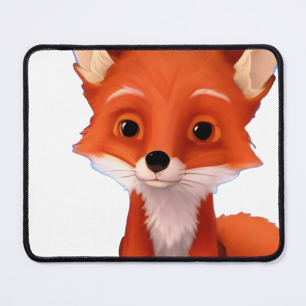 Artikelvorschau, Cute Cartoon Fox Foxy #1 entworfen und verkauft von JuluCards.