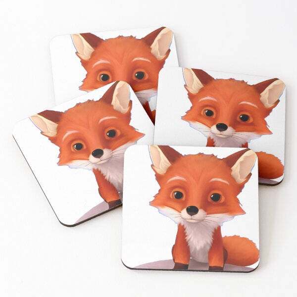 Item preview, Cute Cartoon Fox Foxy #1 designed and sold by JuluCards.