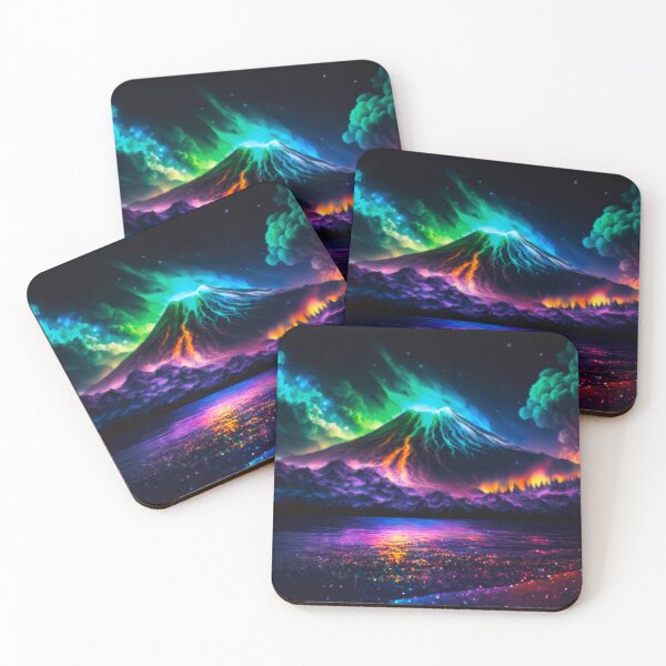 Item preview, Vibrant Mt Fuji designed and sold by Sevastra33.