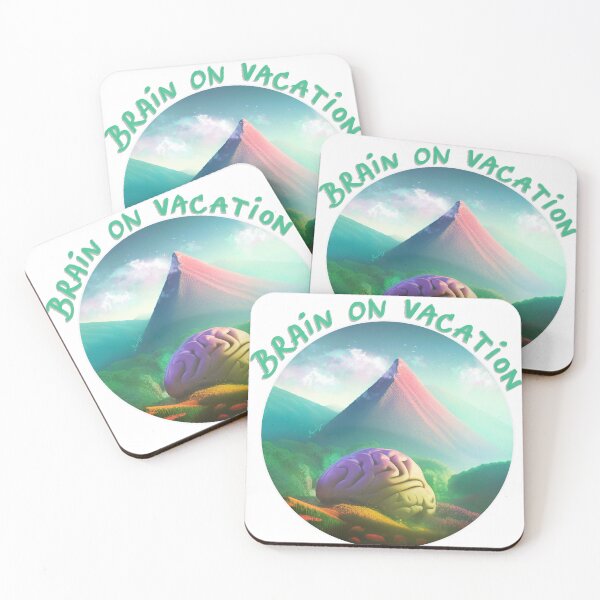 Item preview, Brain on vacation designed and sold by marabuda.