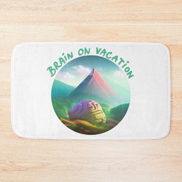 Item preview, Brain on vacation designed and sold by marabuda.