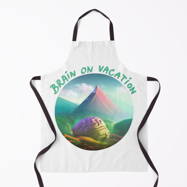 Item preview, Brain on vacation designed and sold by marabuda.