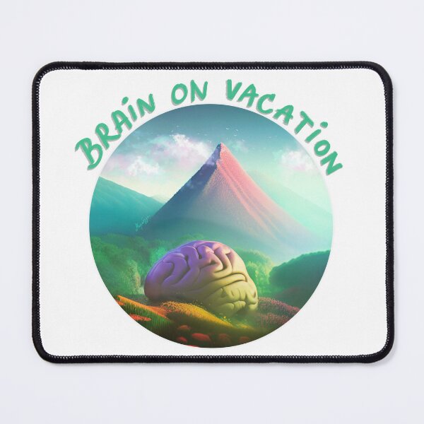 Item preview, Brain on vacation designed and sold by marabuda.
