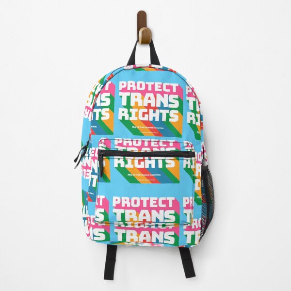 Item preview, PMD00344 Progressive Movement Designs Protect Trans Rights anti bullying message for LGBTQ progressives or ally designed and sold by ProgressiveLeft.