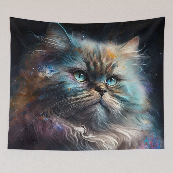 Item preview, Celestial persian cat designed and sold by Ruletattoo.