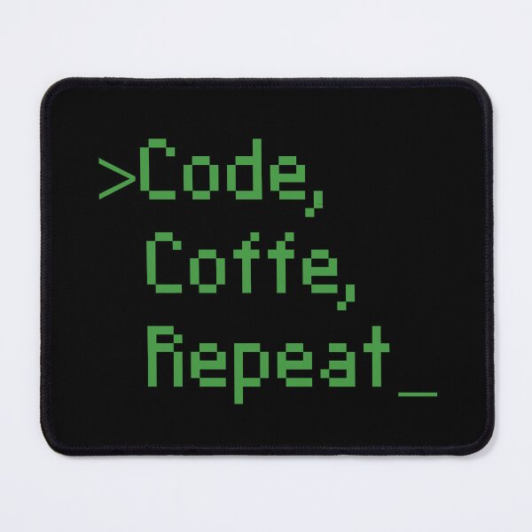 Item preview, Code, Coffee, Repeat designed and sold by LeoLabs.