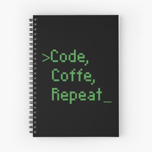 Item preview, Code, Coffee, Repeat designed and sold by LeoLabs.