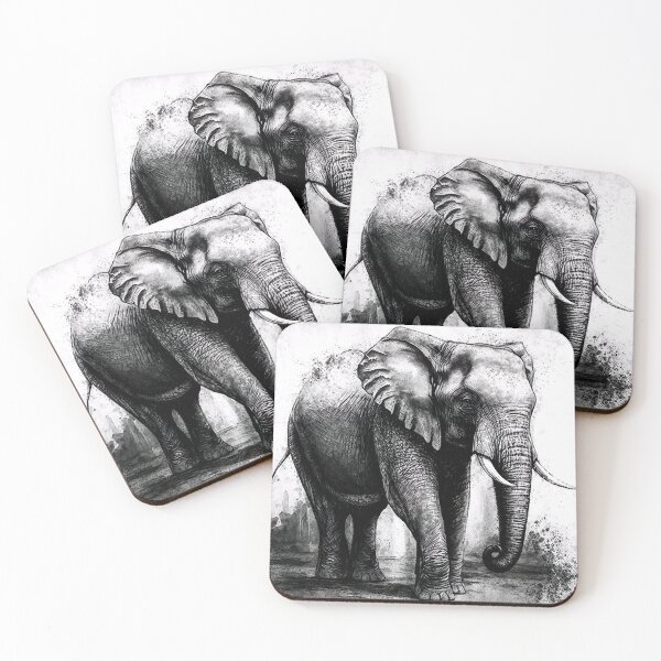 Item preview, African elephant Supreme  designed and sold by AiArtestry.