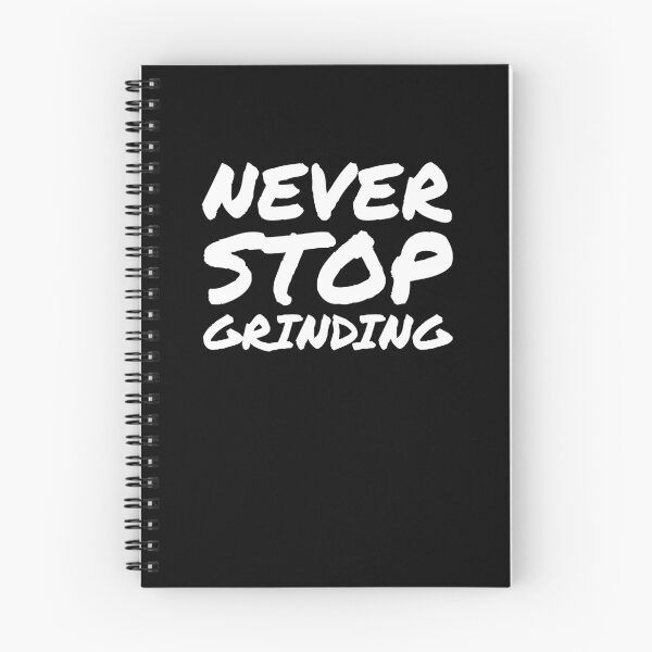 Item preview, Never Stop Grinding - Success Motivational Quote designed and sold by EnzoVectorism.