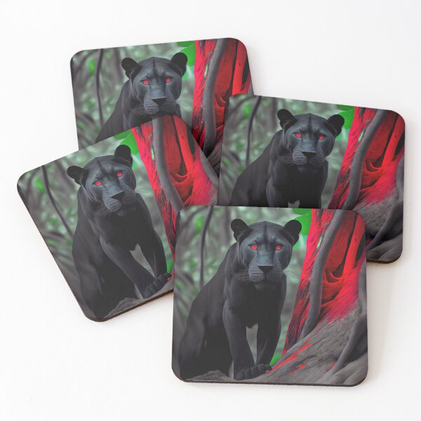 Item preview, Black Jaguar designed and sold by OccultDreams.