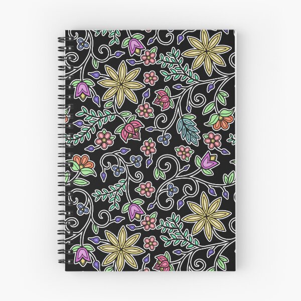 Item preview, Indigenous Floral Pattern designed and sold by WaabigwanGiizis.