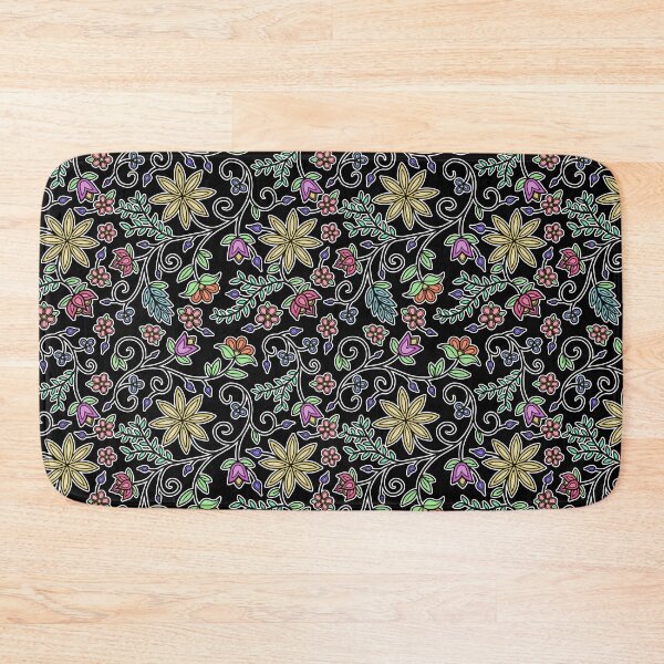 Item preview, Indigenous Floral Pattern designed and sold by WaabigwanGiizis.