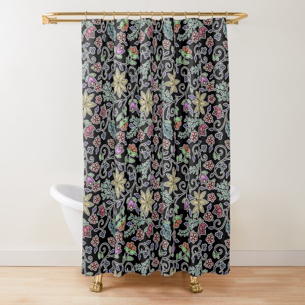 Item preview, Indigenous Floral Pattern designed and sold by WaabigwanGiizis.
