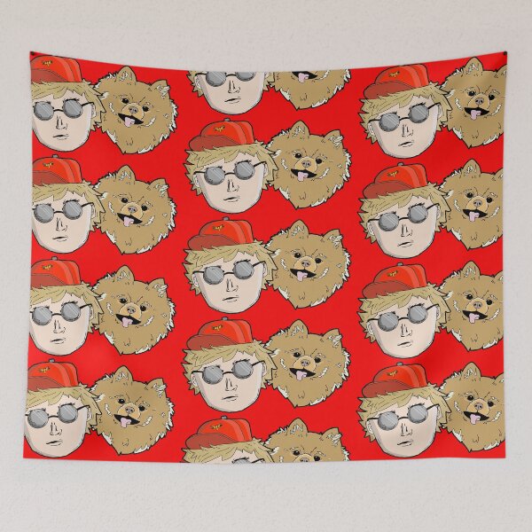 Item preview, Cartoon Pomeranian + Human designed and sold by NewMerchandise.