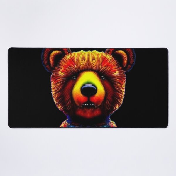 Item preview, Psychedelic Bear 3 designed and sold by Dose of Dysfunction.