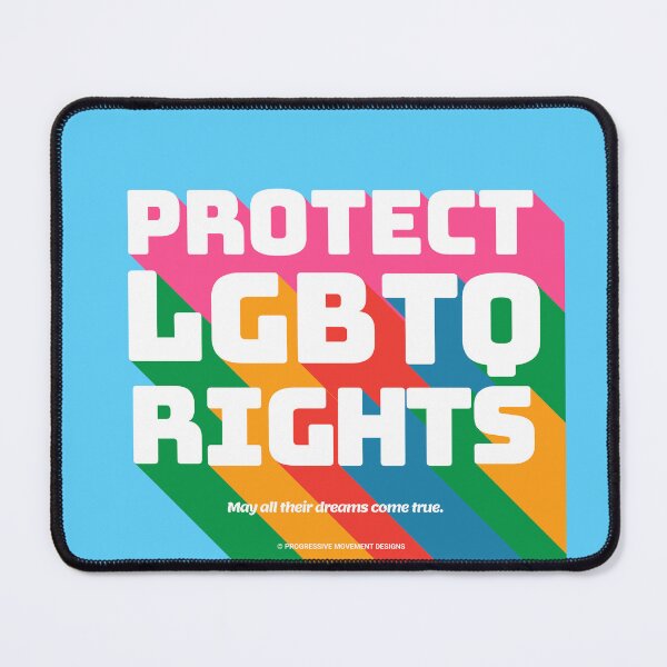 Item preview, PMD00345 Progressive Movement Designs Protect LGBTQ Rights anti bullying message for LGBTQ progressives or ally designed and sold by ProgressiveLeft.