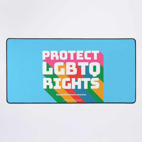 Item preview, PMD00345 Progressive Movement Designs Protect LGBTQ Rights anti bullying message for LGBTQ progressives or ally designed and sold by ProgressiveLeft.