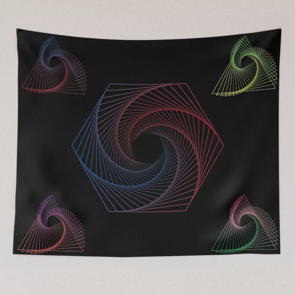 Item preview, Colorful lines that glow in different patterns designed and sold by Bigrow.