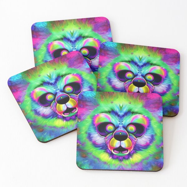 Item preview, Psychedelic Bear 4 designed and sold by Dose of Dysfunction.