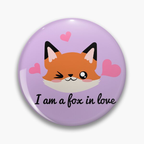 Item preview, fox in love designed and sold by yessebel.