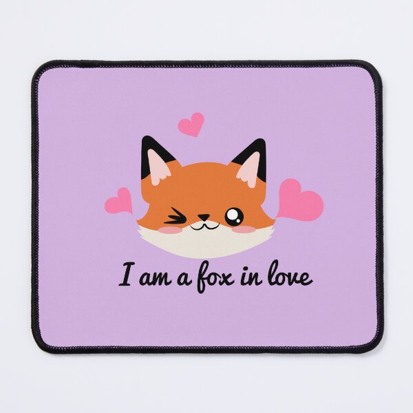Item preview, fox in love designed and sold by yessebel.