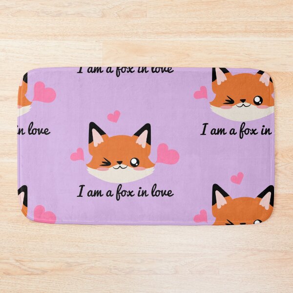 Item preview, fox in love designed and sold by yessebel.