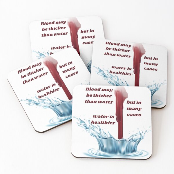 Item preview, Blood is not always thicker than water  designed and sold by courtney petersen.