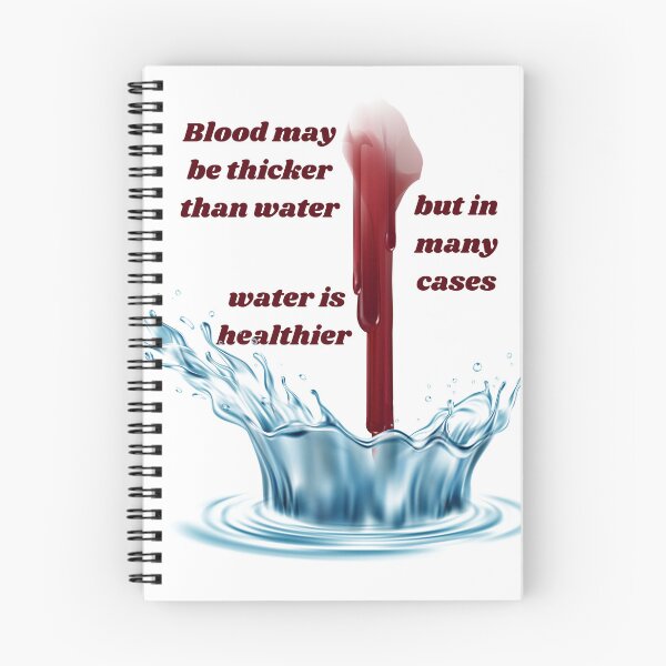 Item preview, Blood is not always thicker than water  designed and sold by courtney petersen.