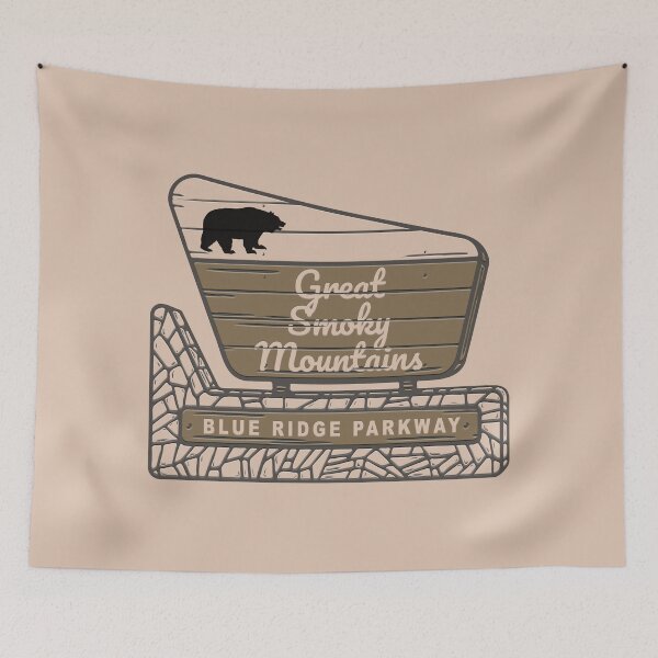 Item preview, Smoky Mountains Blue Ridge Parkway designed and sold by SoldierAlways.