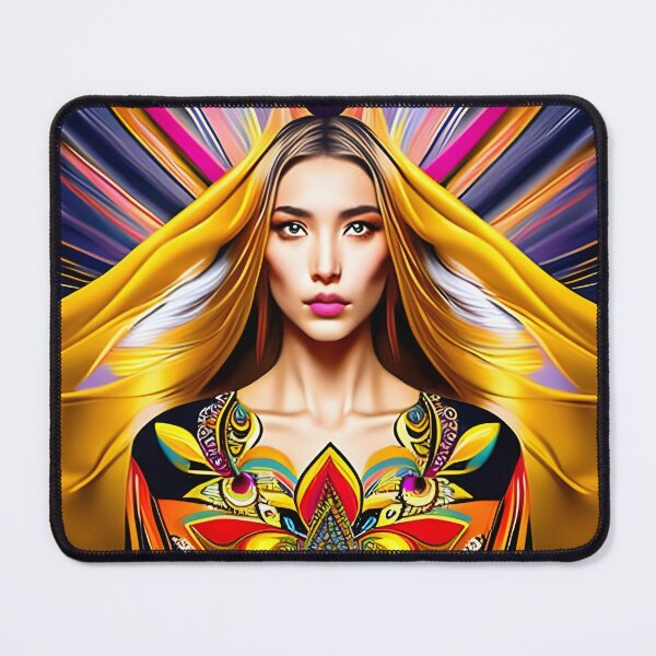 Item preview, A Splash of Colorful Woman's Portrait designed and sold by artmanikin.