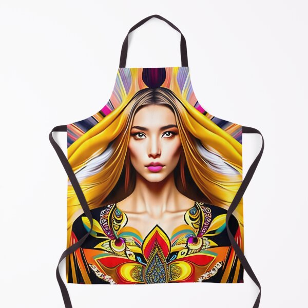 Item preview, A Splash of Colorful Woman's Portrait designed and sold by artmanikin.