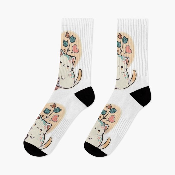 Item preview, Cute love cats designed and sold by ShopLeilaArt.