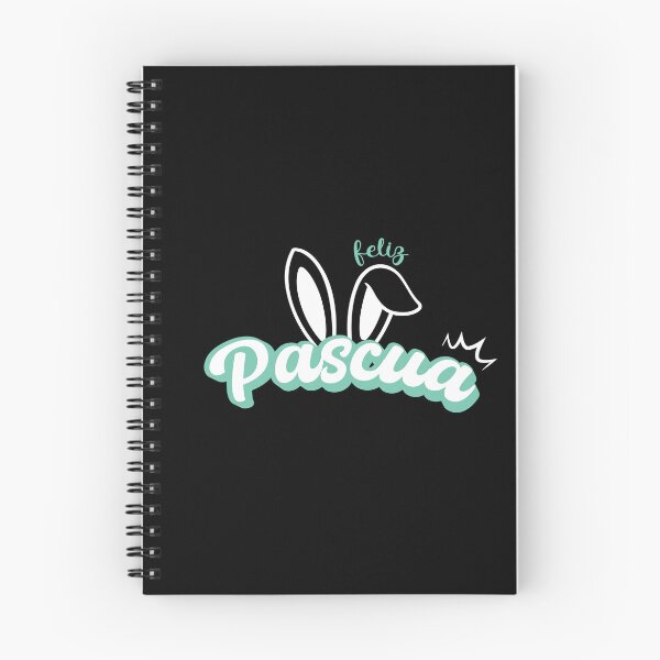 Item preview, Feliz Pascua Happy Easter Spanish text - conejos de pascua - easter bunny designed and sold by ALLURE-minimal.