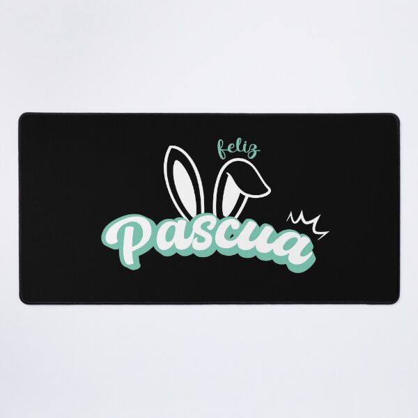 Item preview, Feliz Pascua Happy Easter Spanish text - conejos de pascua - easter bunny designed and sold by ALLURE-minimal.