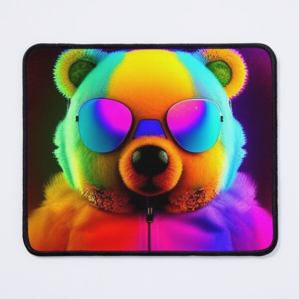 Item preview, Psychedelic Bear 6 designed and sold by Dose of Dysfunction.