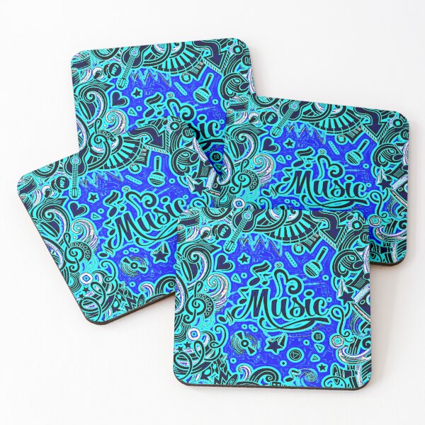 Item preview, Music blue vintage design designed and sold by Vesna7791.