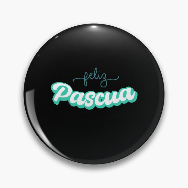 Item preview, Feliz Pascua Happy Easter Spanish text designed and sold by ALLURE-minimal.