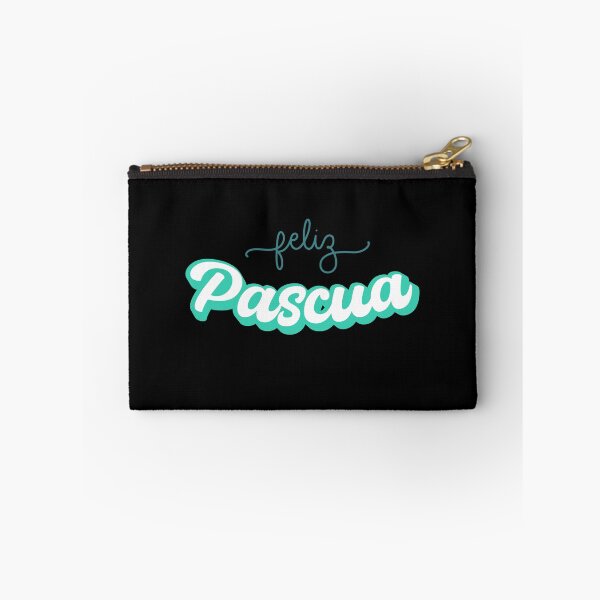 Item preview, Feliz Pascua Happy Easter Spanish text designed and sold by ALLURE-minimal.