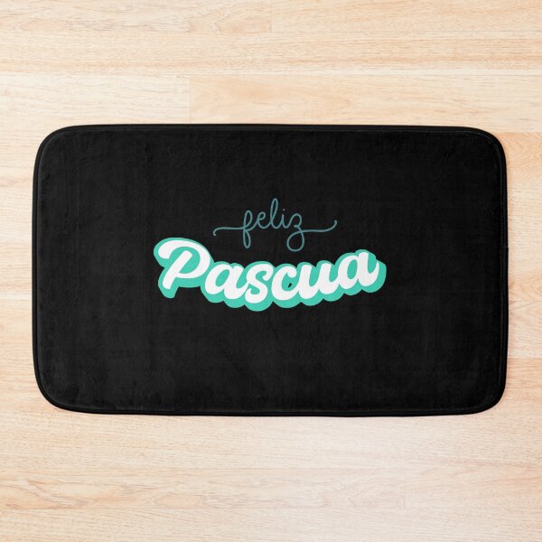 Item preview, Feliz Pascua Happy Easter Spanish text designed and sold by ALLURE-minimal.